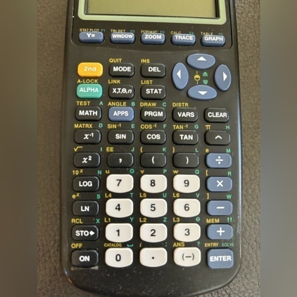 Texas instrument TI 83 PLUS calculator
